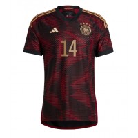 Deutschland Jamal Musiala #14 Auswärtstrikot WM 2022 Kurzarm